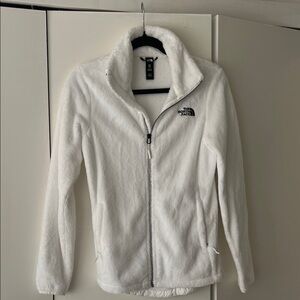 The North Face Snowy White Zip-Up Fleece